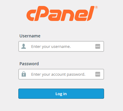 cPanel Login